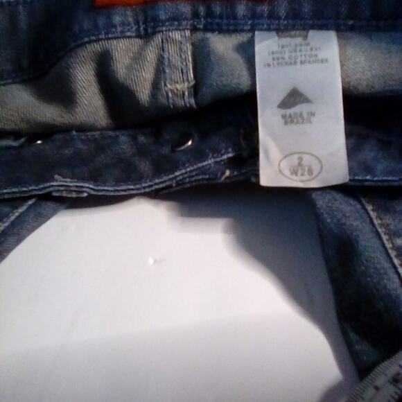 Levi 565 Capri Jeans Size 2/26 - Picture 4 of 7